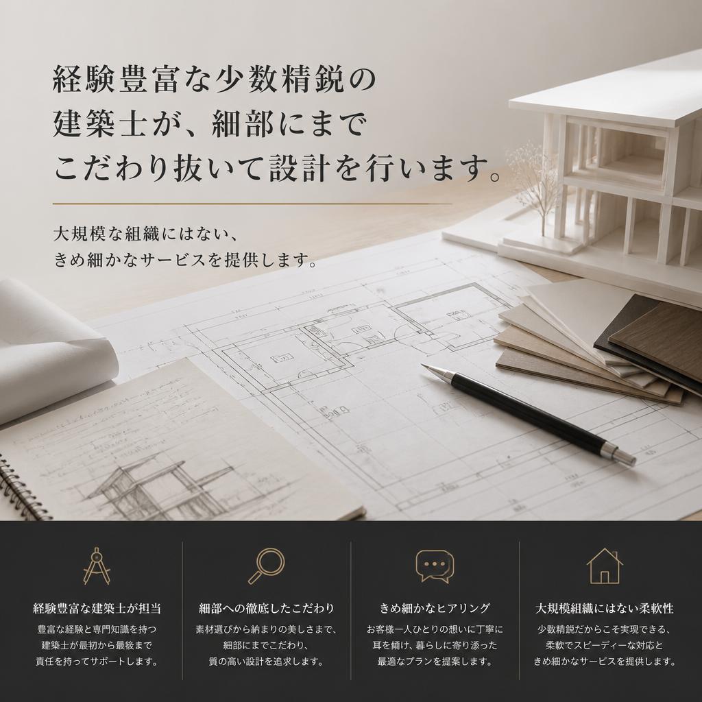 少数精鋭のプロフェッショナル集団