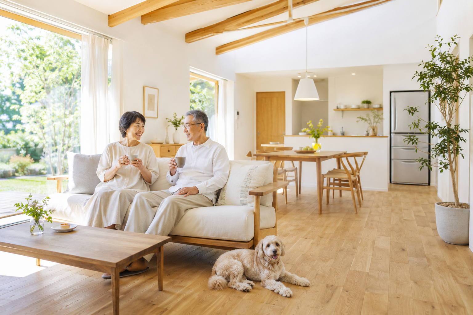 50代からの理想のおうちづくり。あなたの暮らしを、もっと素敵に、もっと快適に。