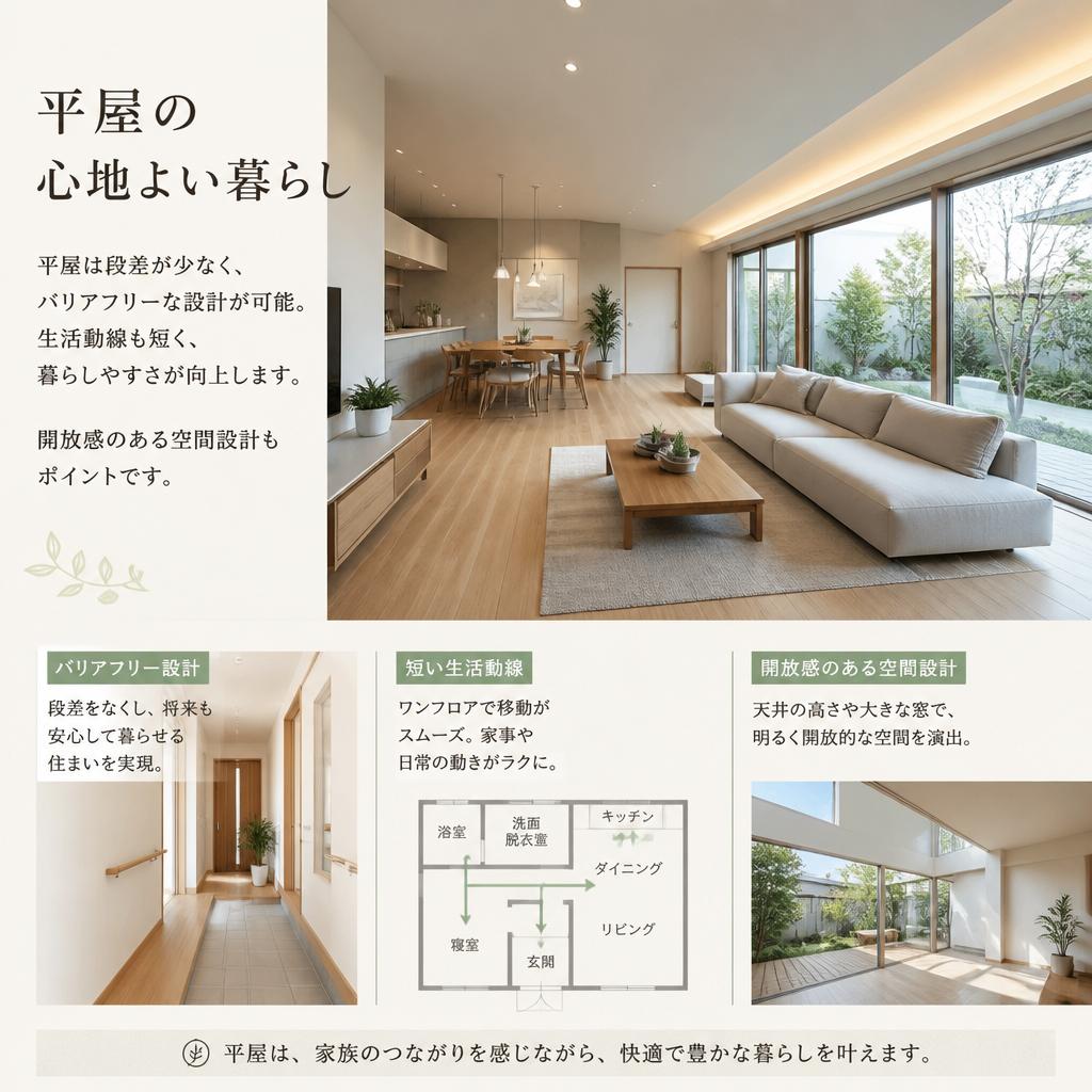 平屋の魅力