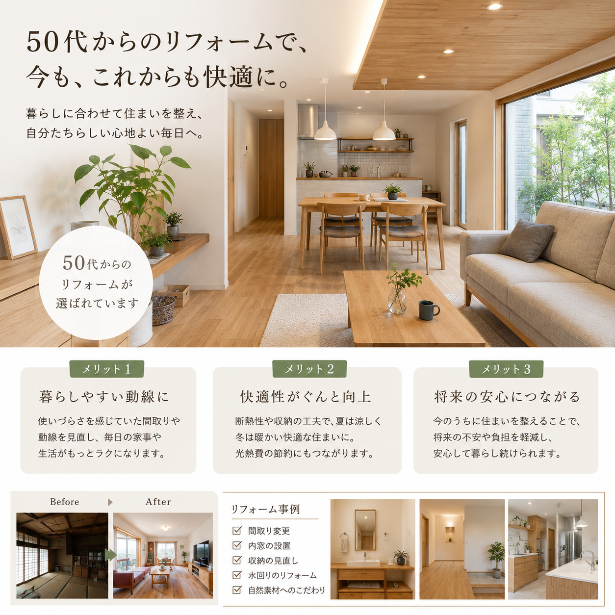 リフォーム事例紹介