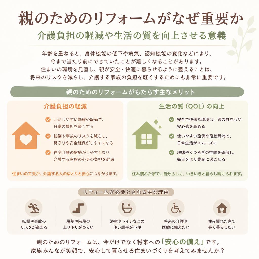 2. 実家リフォームの重要性