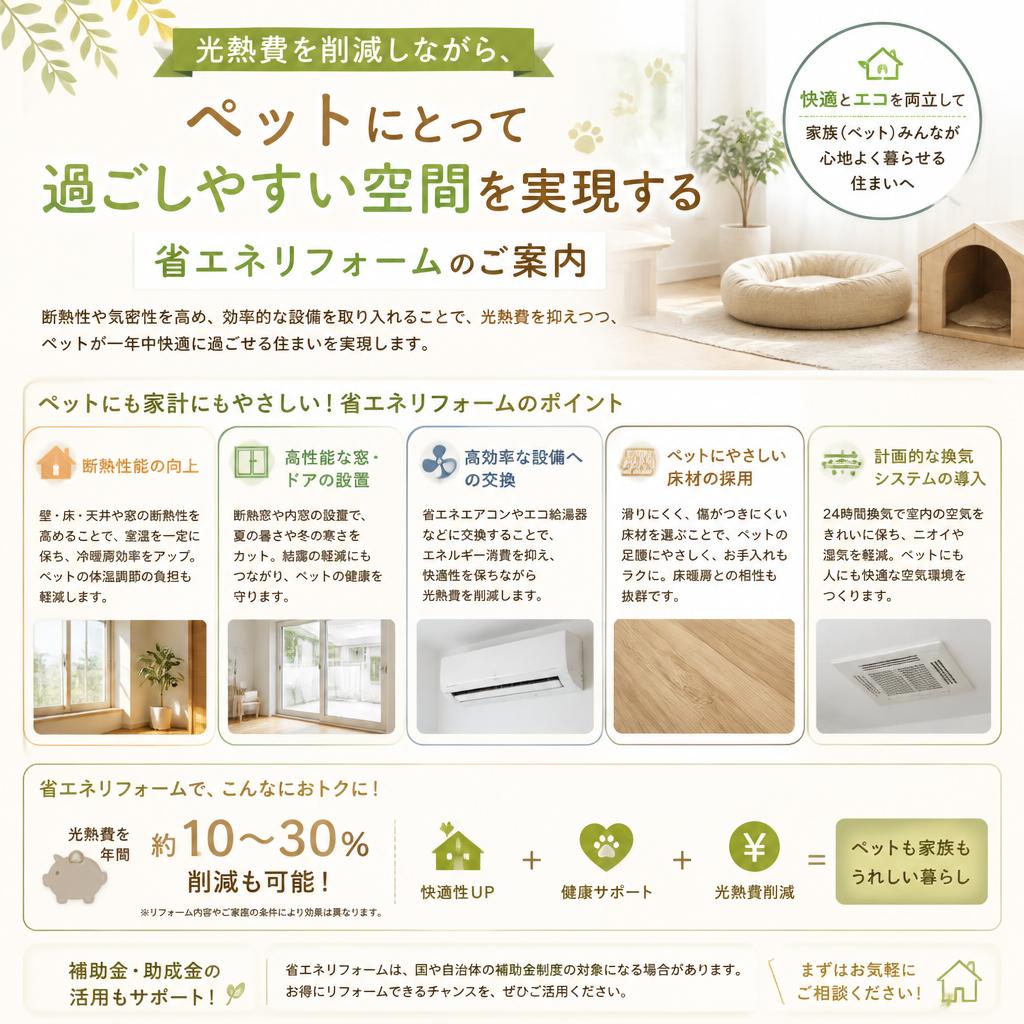 省エネと快適性の両立
